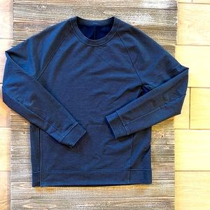 Lululemon, Mens City Sweat Crew Neck, M, Blue
